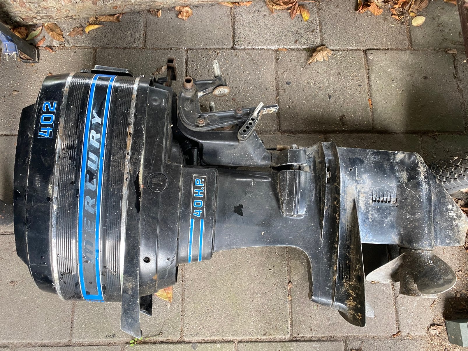 Mercury 40pk buitenboordmotor, Watersport en Boten, Ophalen, Gebruikt, Benzine, 30 pk of meer