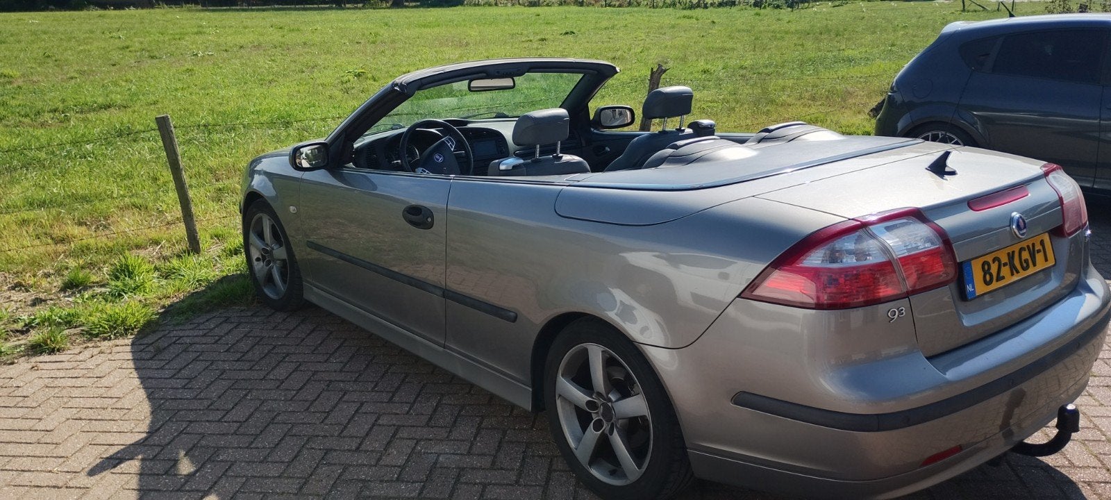 Saab 9-3 1.8 T Cabrio 2004 Grijs