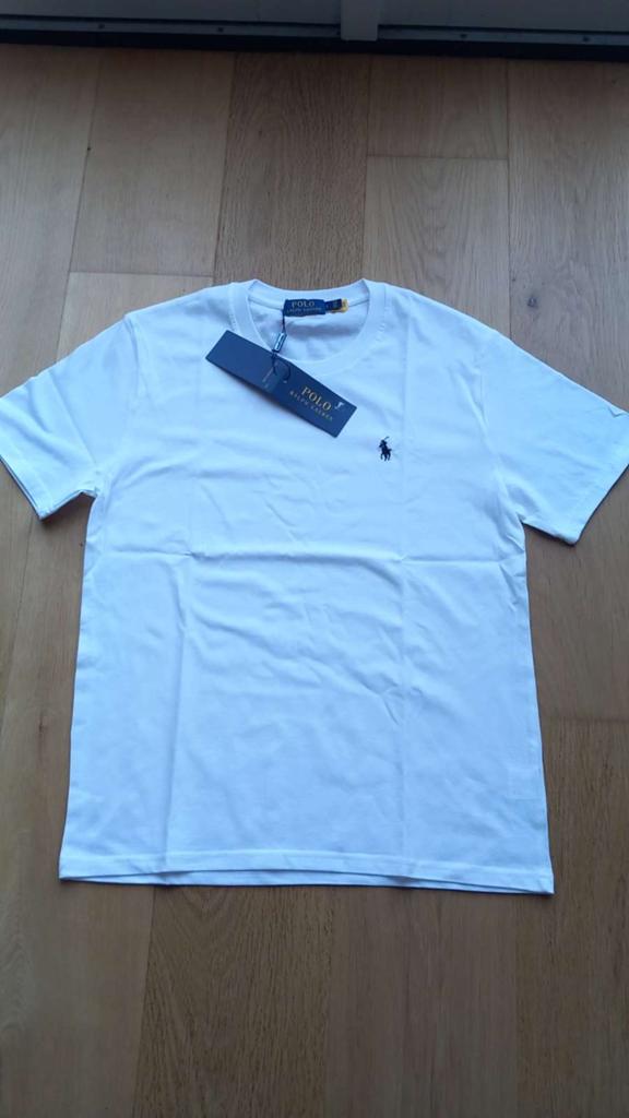Polo Ralph Lauren T-shirt Wit Maat S Nieuw, Ophalen of Verzenden, Nieuw, Maat 46 (S) of kleiner, Wit