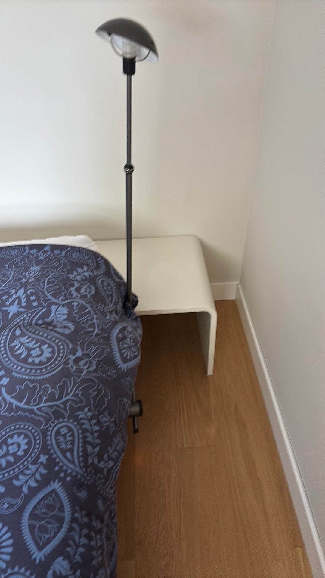 Hoofdeinde ombouw auping auronde met 2 tafeltjes., Ophalen, Gebruikt, 65 cm of meer, Minder dan 55 cm