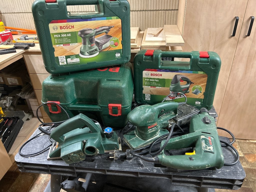 Bosch gereedschap, Ophalen, Gebruikt