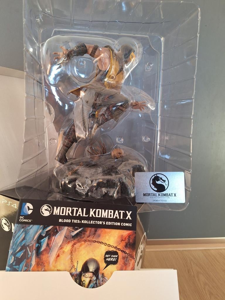Mortal Kombat Kollector's Edition beeld +comic +prod nmbr, Ophalen of Verzenden