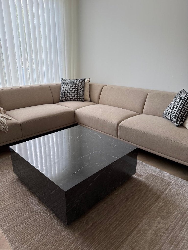 Westwingsalontafel, Ophalen, 50 tot 75 cm, Vierkant, Zo goed als nieuw