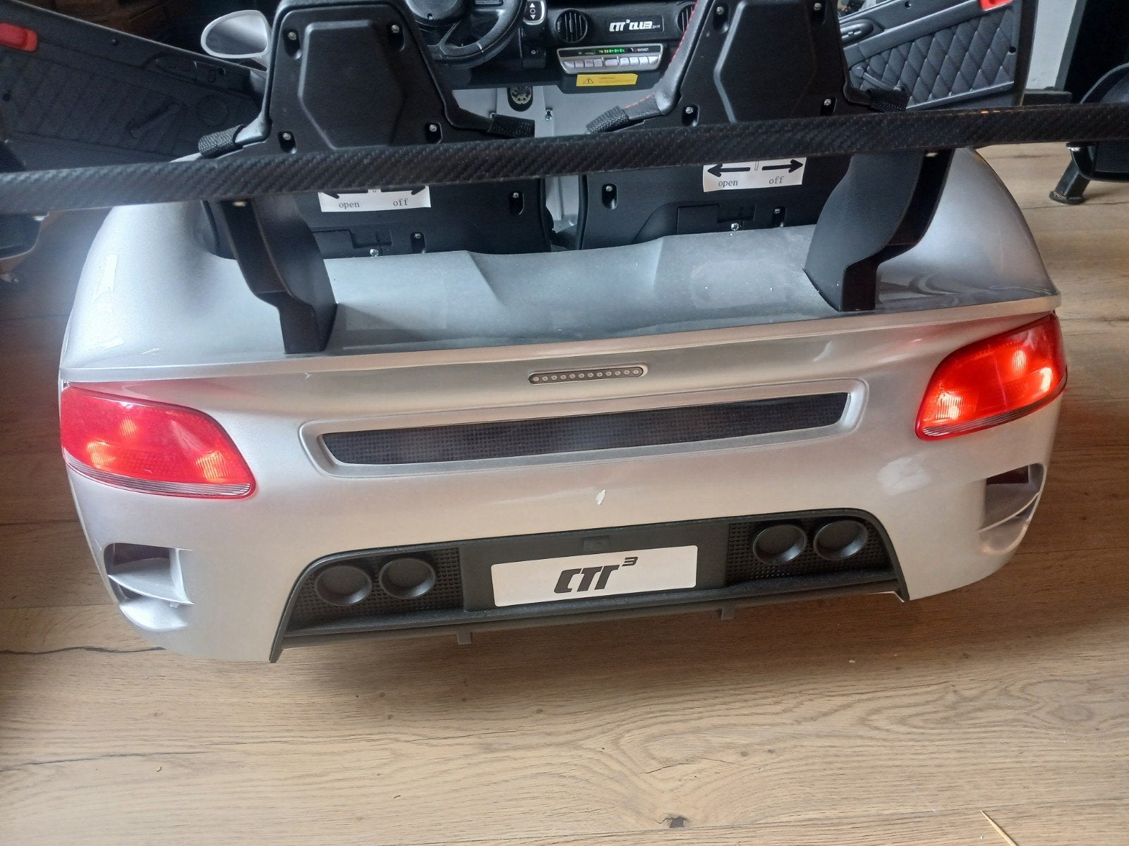 Elektrische kinderauto car – 2-zits – afstandsbedien, Auto-onderdelen, Ophalen of Verzenden, Voor, Porsche, Deur