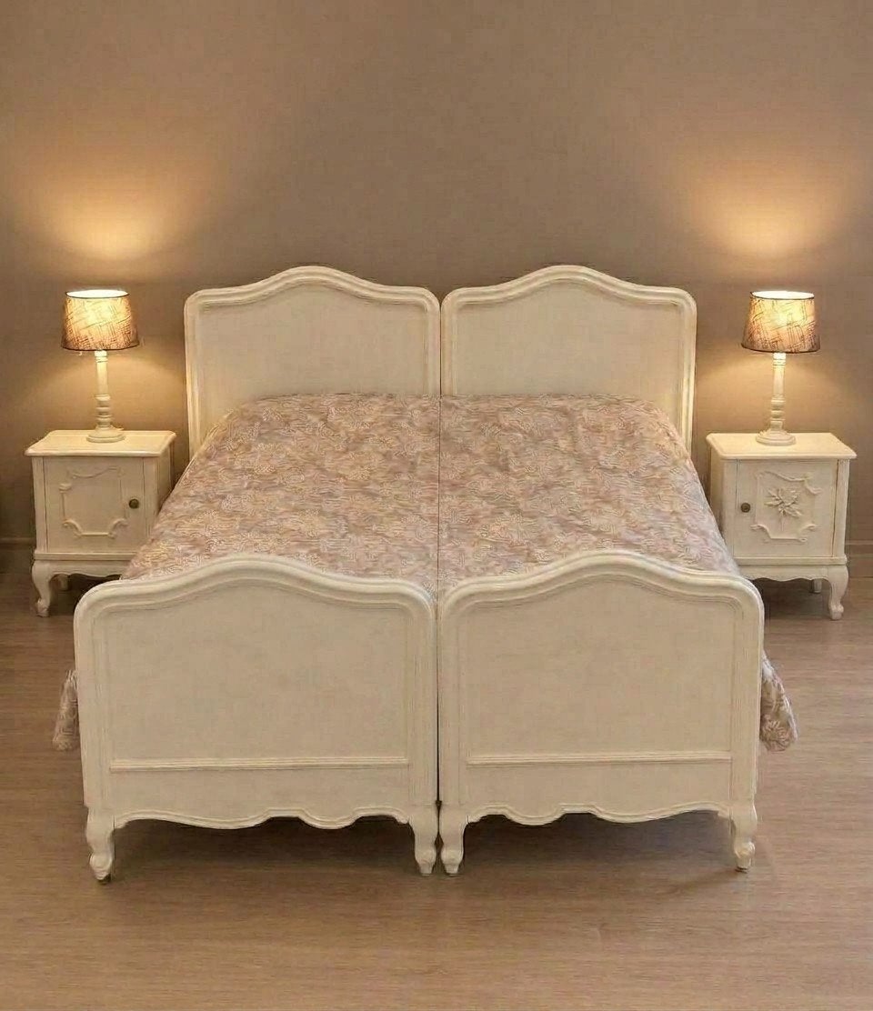 Complete klassieke 2 persoons slaapkamer, Ophalen, Gebruikt, Tweepersoons, Klassiek