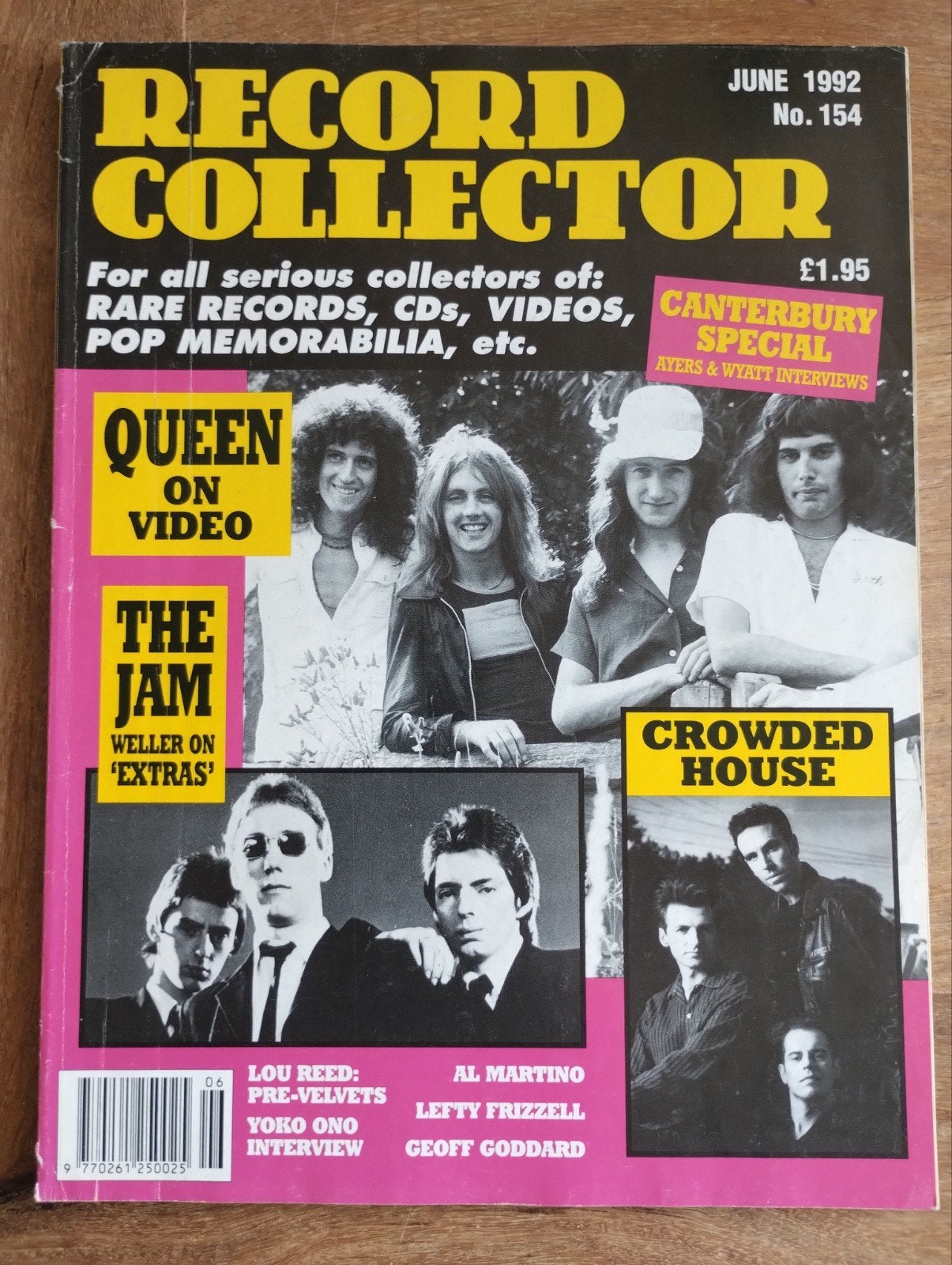 Record Collector Magazine Juni 1992 - Queen,, Ophalen of Verzenden, Gelezen, Muziek, Film of Tv