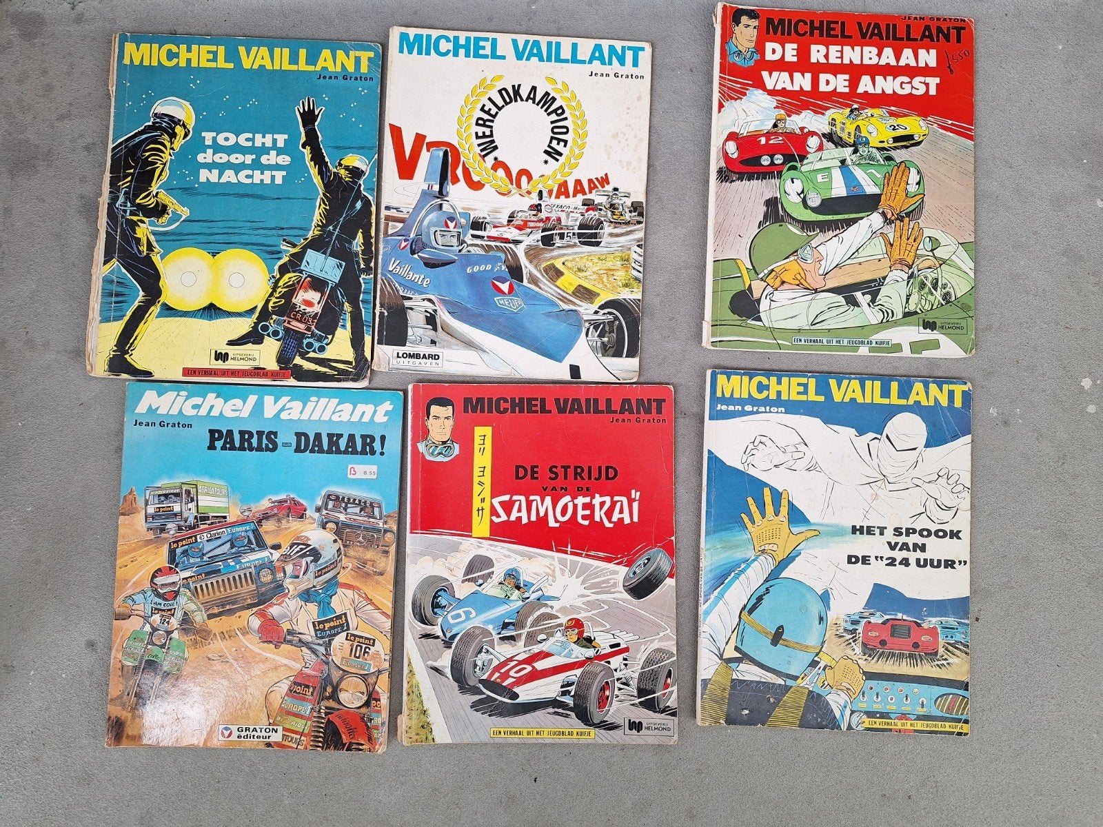 Michel Vailland stripboeken, Meerdere stripboeken, Ophalen of Verzenden, Gelezen