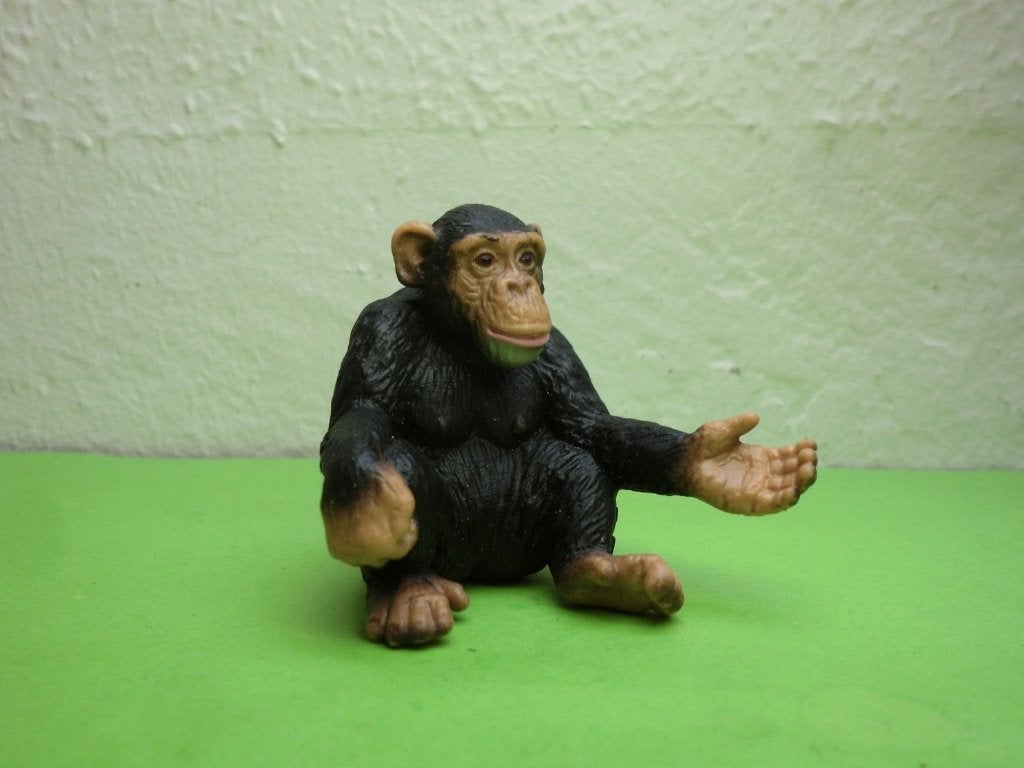 Schleich 14191 chimpansee, dierfiguur, Ophalen of Verzenden, Zo goed als nieuw, Overige soorten, Beeldje of Figuurtje