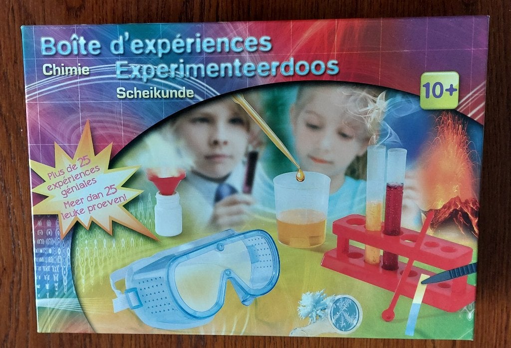 SCHEIKUNDE EXPERIMENTEER DOOS.leeftijd  10 +, Ophalen of Verzenden, Nieuw, Ontdekken