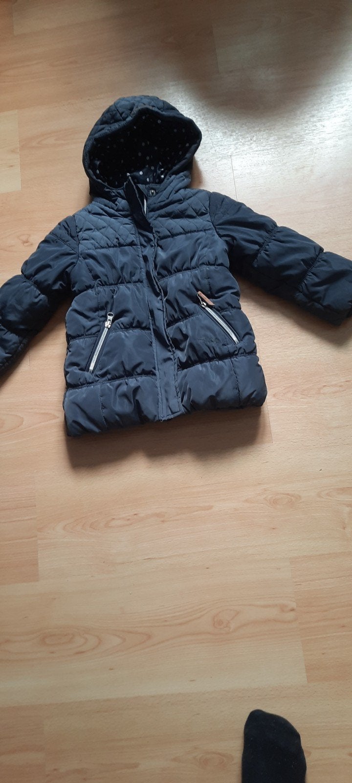 Winterjas meisjes maat 98, Ophalen of Verzenden, Zo goed als nieuw, Tumble 'n Dry, Meisje