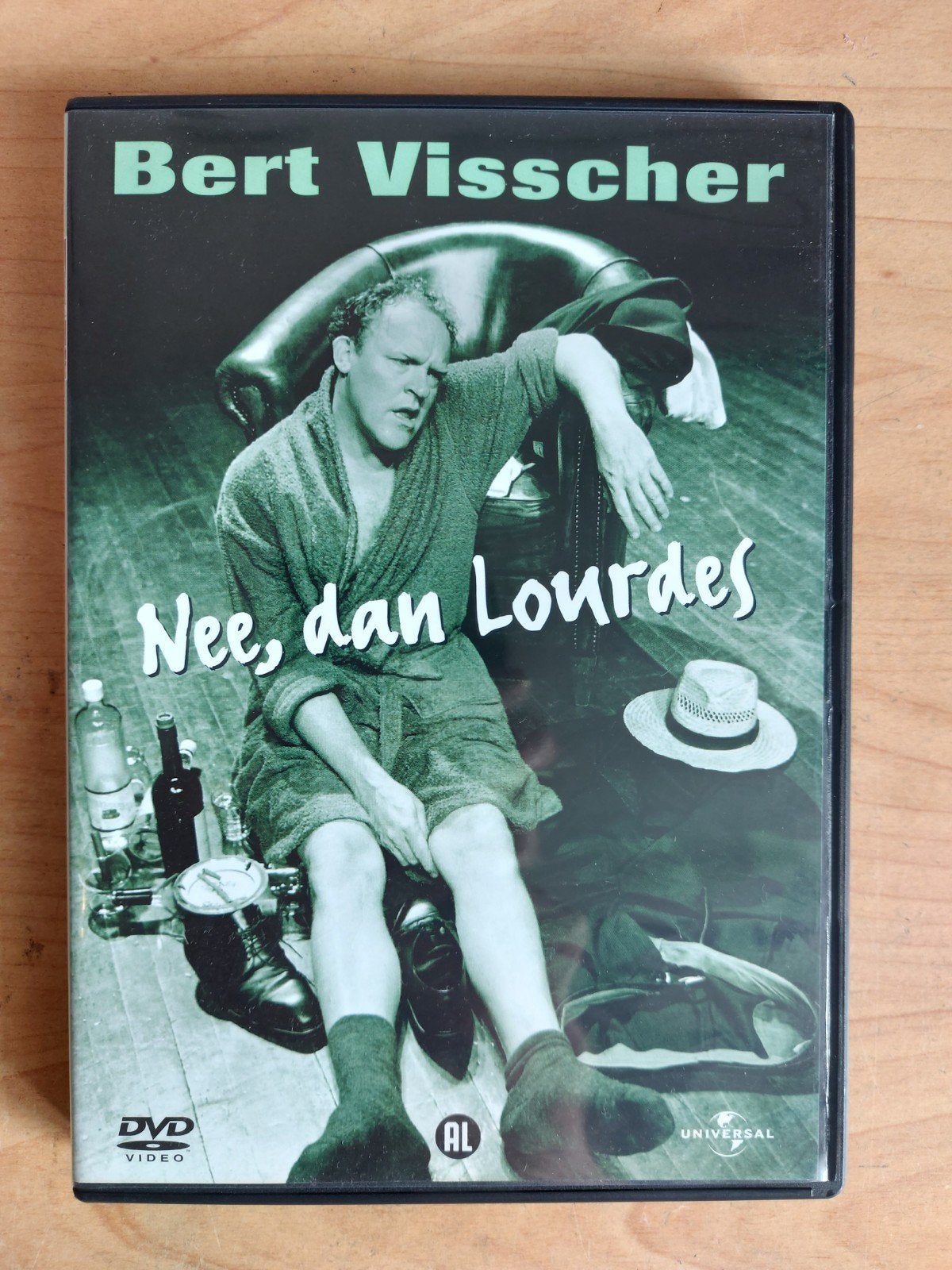 Bert Visscher - Nee, dan Lourdes, Alle leeftijden, Ophalen of Verzenden, Zo goed als nieuw, Stand-up of Theatershow