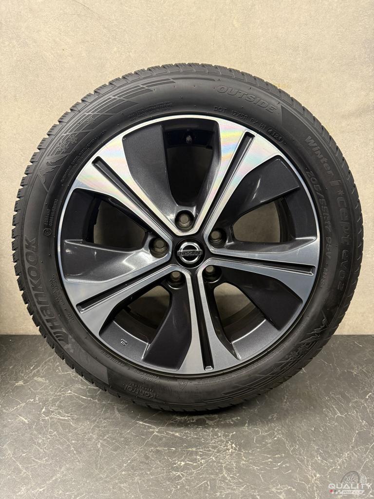 5x114,3 17 inch Nissan Townstar Velgen + Winterbanden + TPMS, Gebruikt, -, -, Banden en Velgen