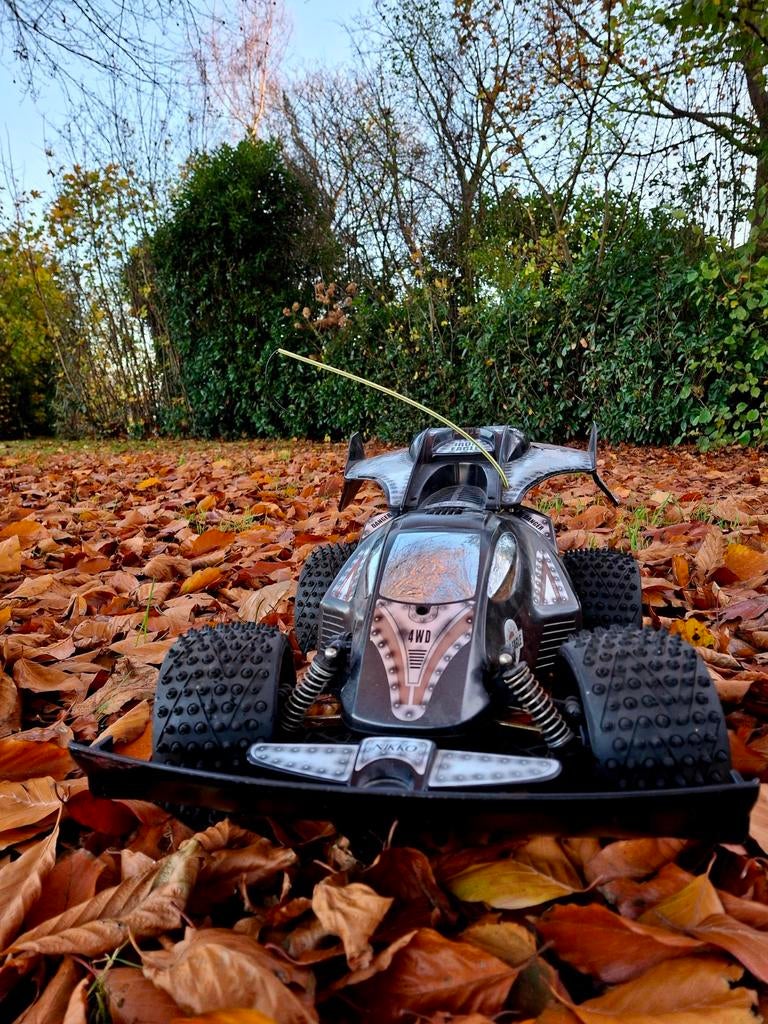 Nikko Iron Eagle AWD (Vintage bestuurbare/rc auto), Hobby en Vrije tijd, Modelbouw | Auto's en Voertuigen, Gebruikt, Auto, Groter dan 1:32