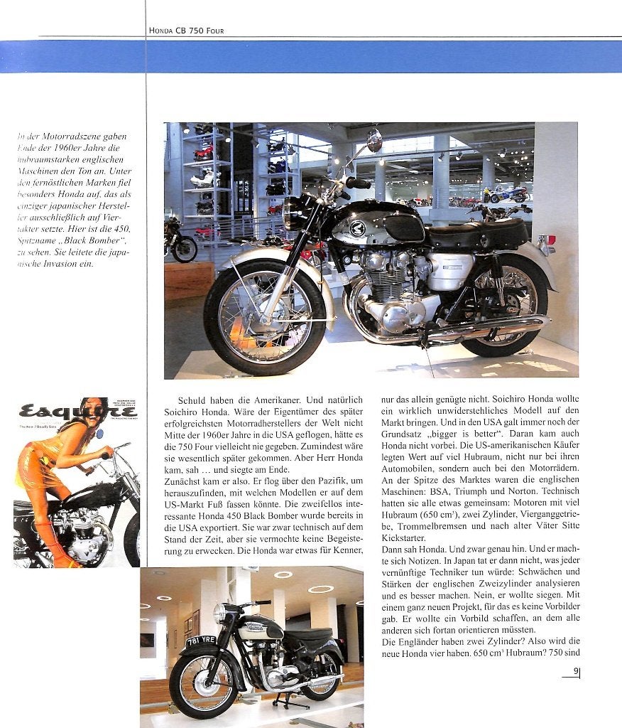 Honda CB 750 Four, Verzenden, Nieuw, Giorgio Sarti, Merk of Model