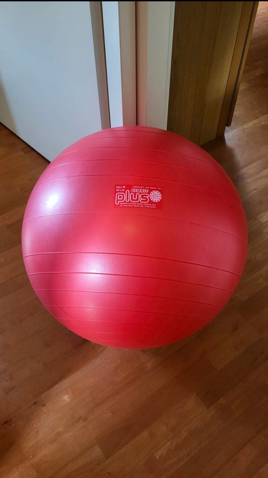 Zitbal / Fitnessbal - Max 65 cm - Zeer goede staat, Ophalen, Zo goed als nieuw, Fitnessbal