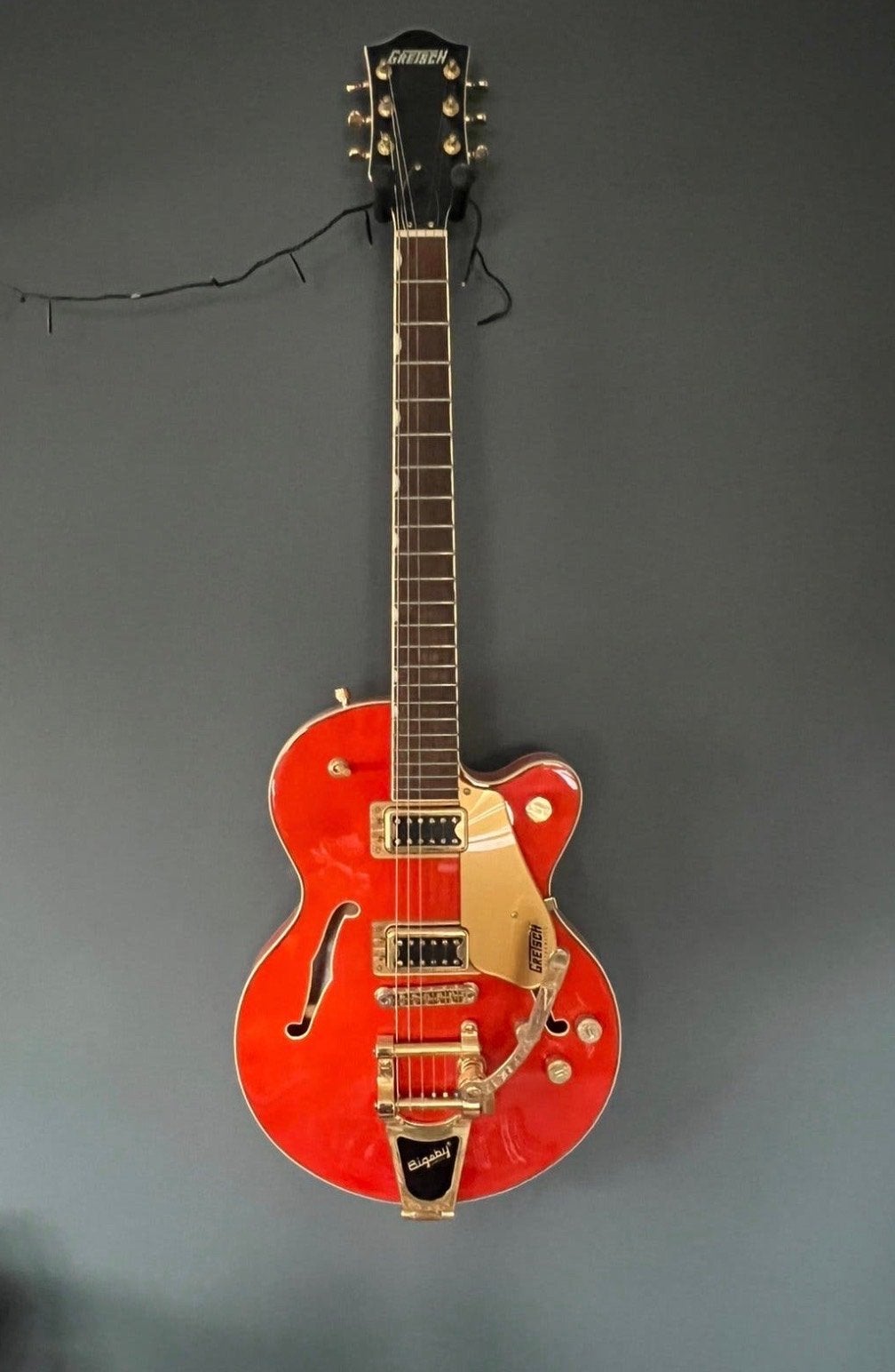 Gretsch G5420T Electromatic Single-Cut Bigsby.Orange finish., Muziek en Instrumenten, Snaarinstrumenten | Gitaren | Elektrisch