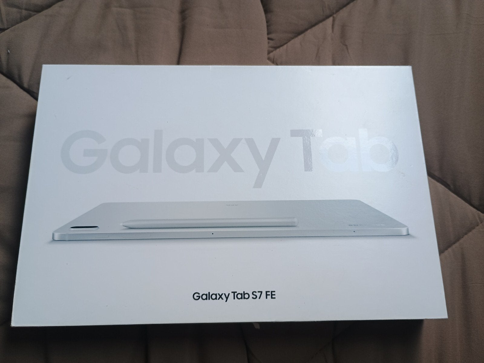 Samsung Galaxy Tab S7 FE met pen en nieuw hoesje, Ophalen of Verzenden, Zo goed als nieuw
