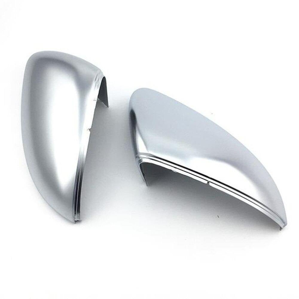 Mat Aluminium Spiegelkappen Geschikt Voor Vw Golf 7 GTI TDI, Verzenden, Automotive Parts, A.parts@hotmail.nl, Trasmolenlaan 12 3447 GZ Woerden