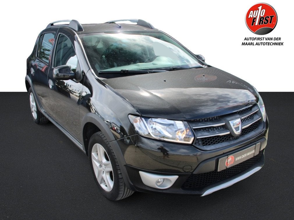 Dacia Sandero 0.9 TCe E-R Step Lau (bj 2016, semi-automaat), Auto's, Dacia, 898 cc, Stof, Zwart, Bedrijf