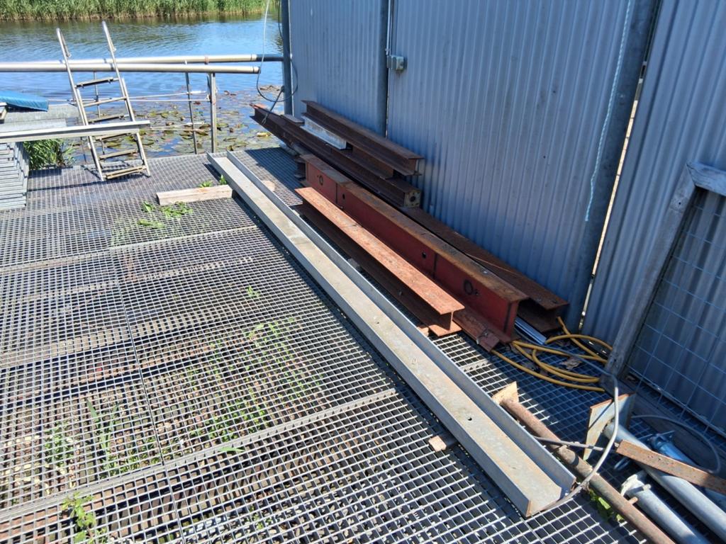 Verschillende metalen balken, Doe-het-zelf en Verbouw, Metalen, Ophalen