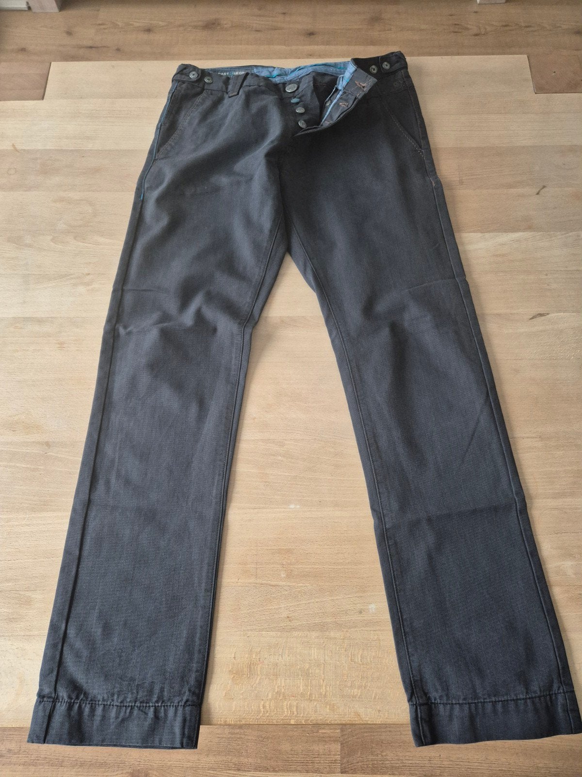 Prachtige broek Cast Iron.Maat 32/34., Verzenden, W32 (confectie 46) of kleiner, Zo goed als nieuw, Cast Iron