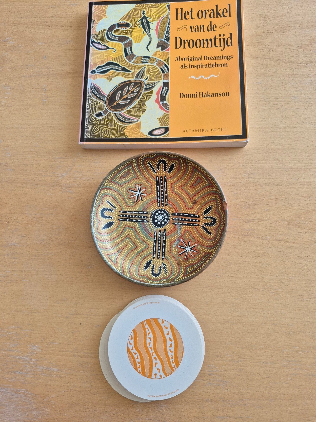 Fantastisch aboriginal orakel van de droomtijd, Ophalen of Verzenden, Zo goed als nieuw, Tarot of Kaarten leggen, Overige typen