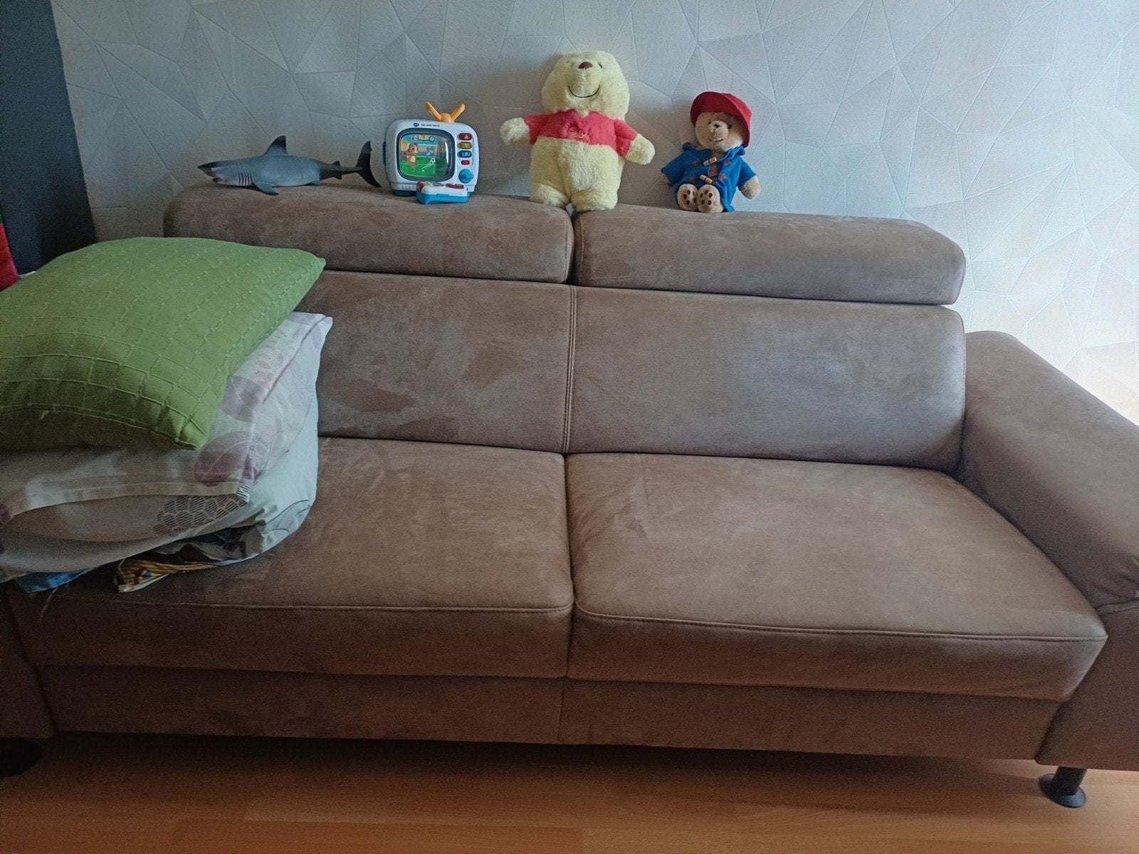 Gratis af te halen: Comfortabel bankstel, Ophalen, Gebruikt, 150 tot 200 cm, Tweepersoons