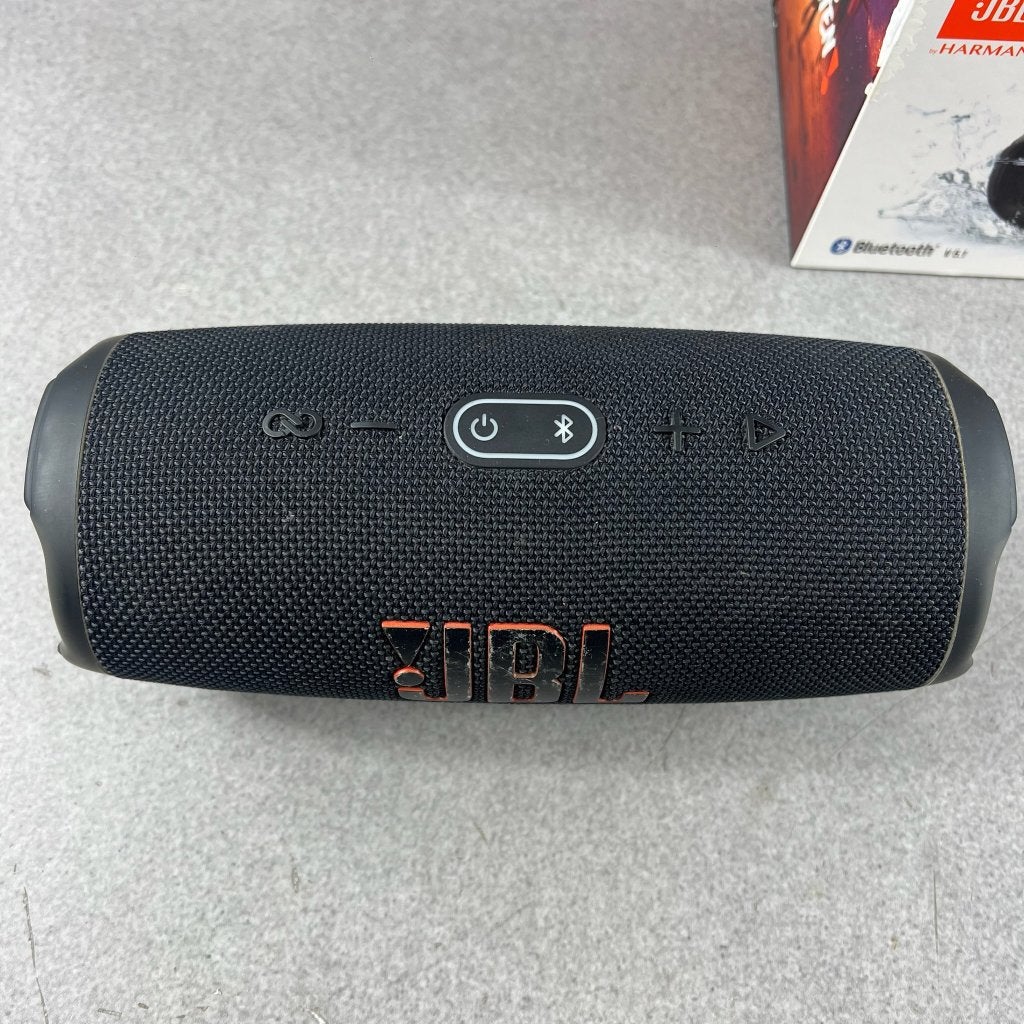 JBL Charge 5 | Draadloze speaker | zwart | in doos | 417604, Audio, Tv en Foto, Gebruikt, JBL, Ophalen of Verzenden, Center speaker