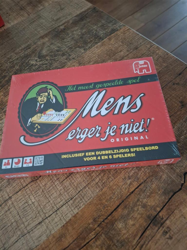 Mens erger je niet  nieuw, Ophalen of Verzenden, Nieuw