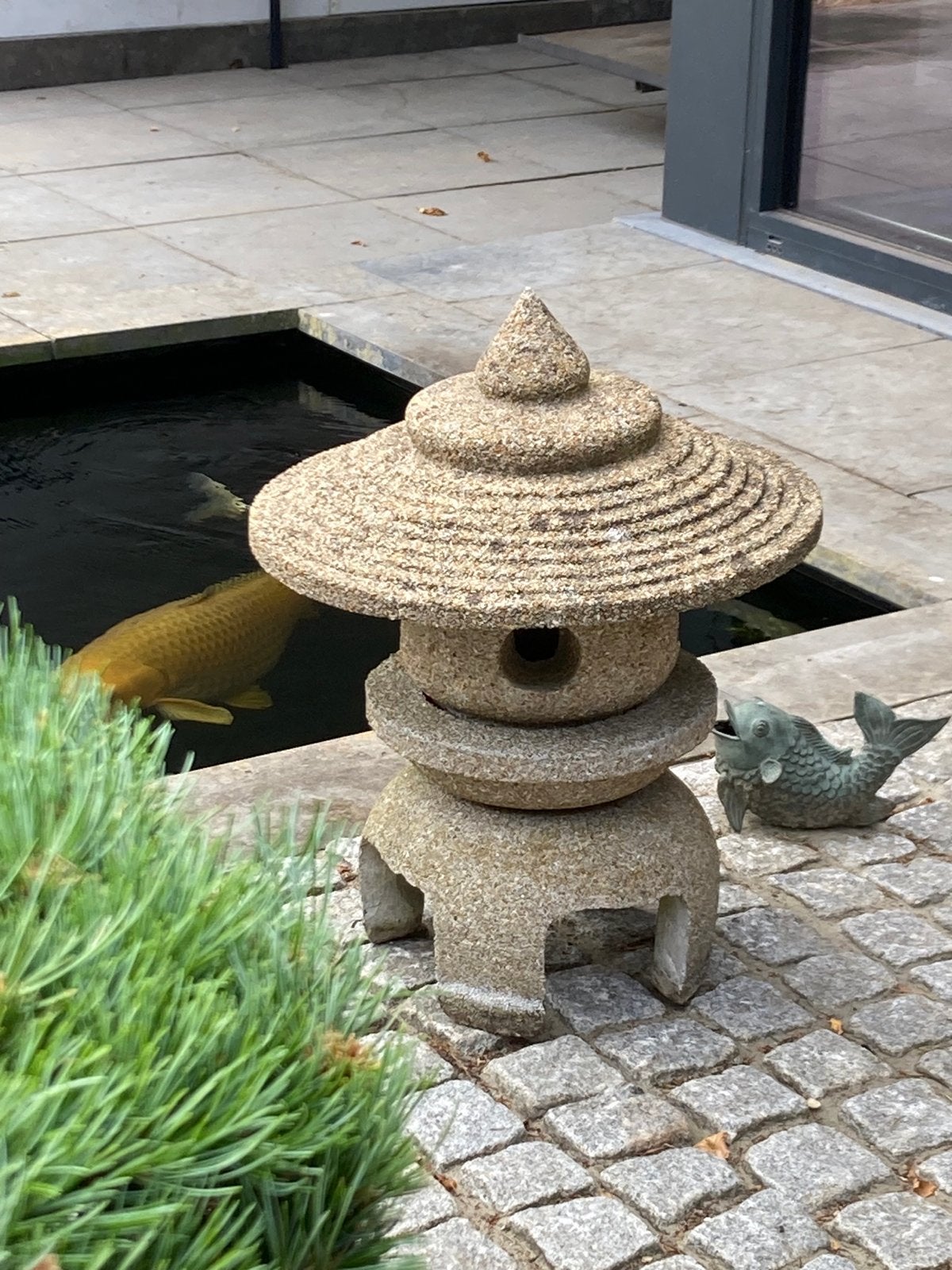 Japanse lantaarn -Japandi tuinornament, Tuin en Terras, Tuinbeelden, Ophalen, Gebruikt, Overige materialen, Overige typen