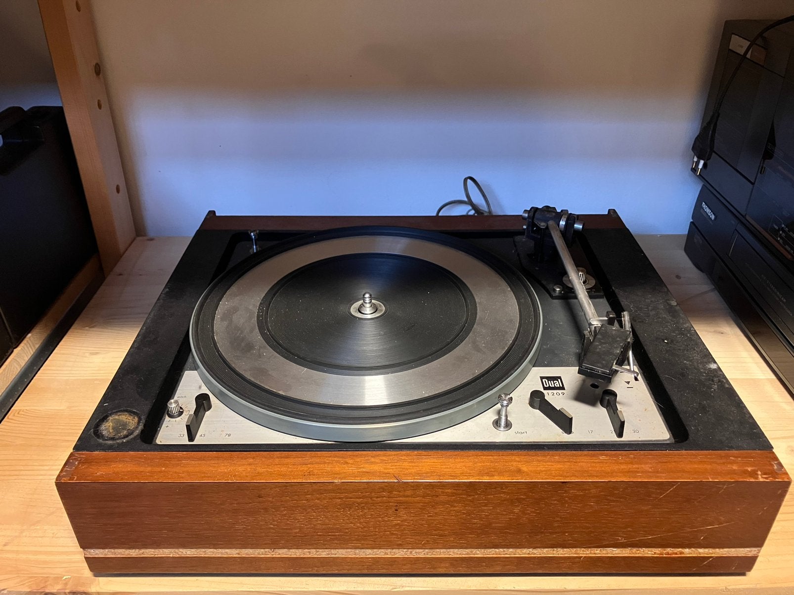 Dual platen speler, Ophalen of Verzenden, Niet werkend, Dual, Pitch-regelaar