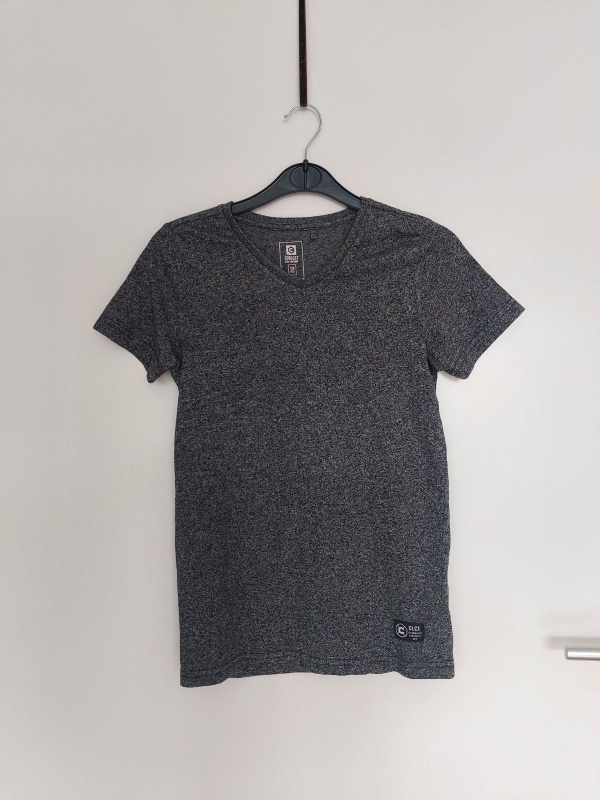 Mooi grijs shirt maat 158-164 z.g.a.n., Ophalen of Verzenden, Zo goed als nieuw, Jongen, Shirt of Longsleeve