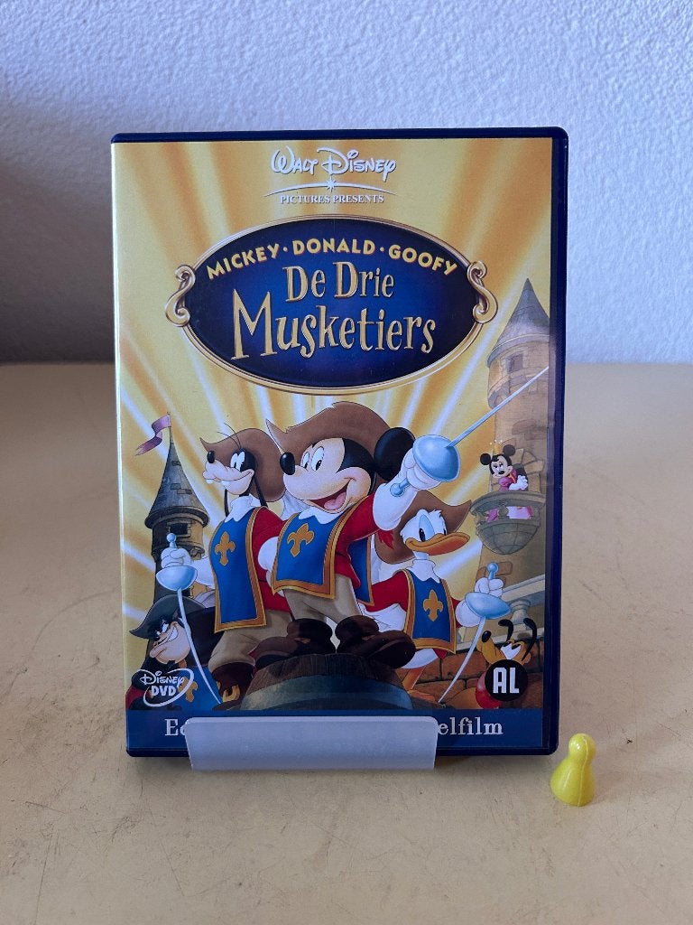 Disney DVD - Mickey, Donald, Goofy: De Drie Musketiers, Animatie, Nederlands, Ophalen of Verzenden, Zo goed als nieuw