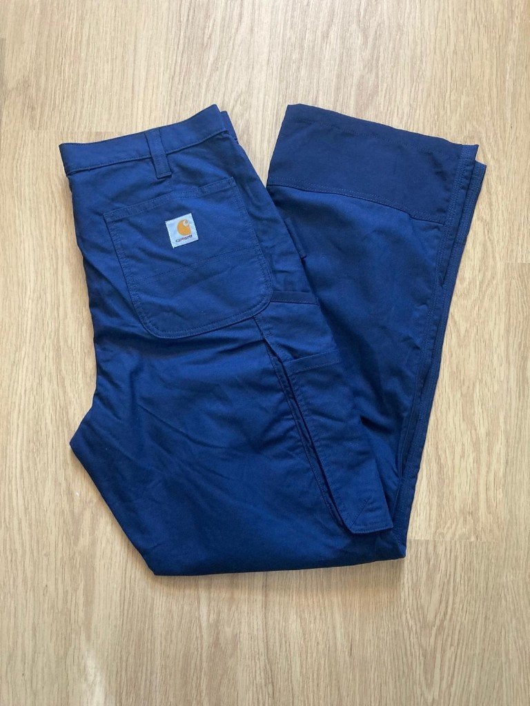 Y2K 2000s Carhartt  Carpenter/Utily pants - W34 - L32 -, Blauw, Carhartt, Ophalen of Verzenden, Zo goed als nieuw