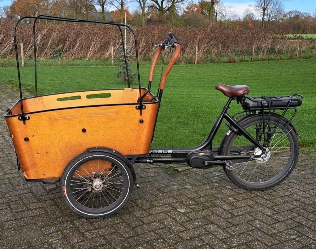 Vogue Carry 3 Elektrische Bakfiets - Ideaal voor Gezinnen, Overige merken, Gebruikt, 3 kinderen, Elektrisch