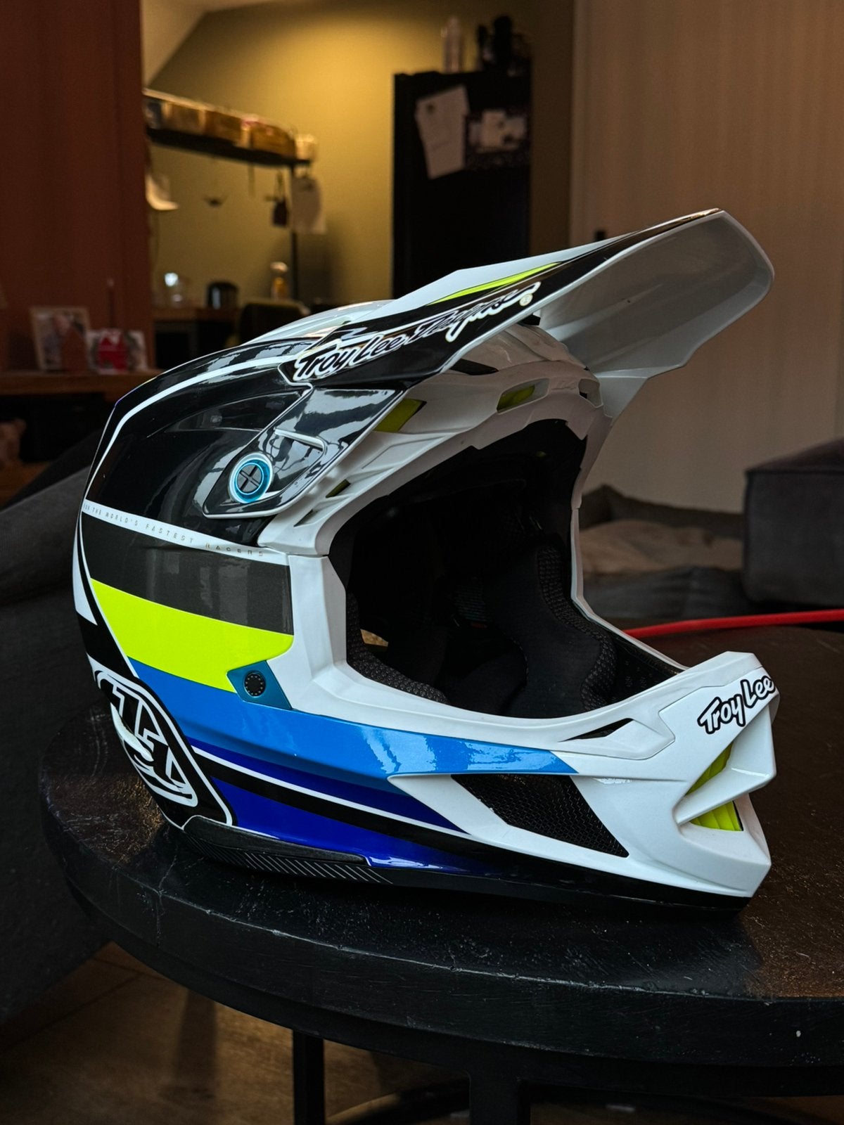 Troy Lee Designs D4 BMX Helm - Maat M, Ophalen, M, Troy Lee Designs D4, Zo goed als nieuw