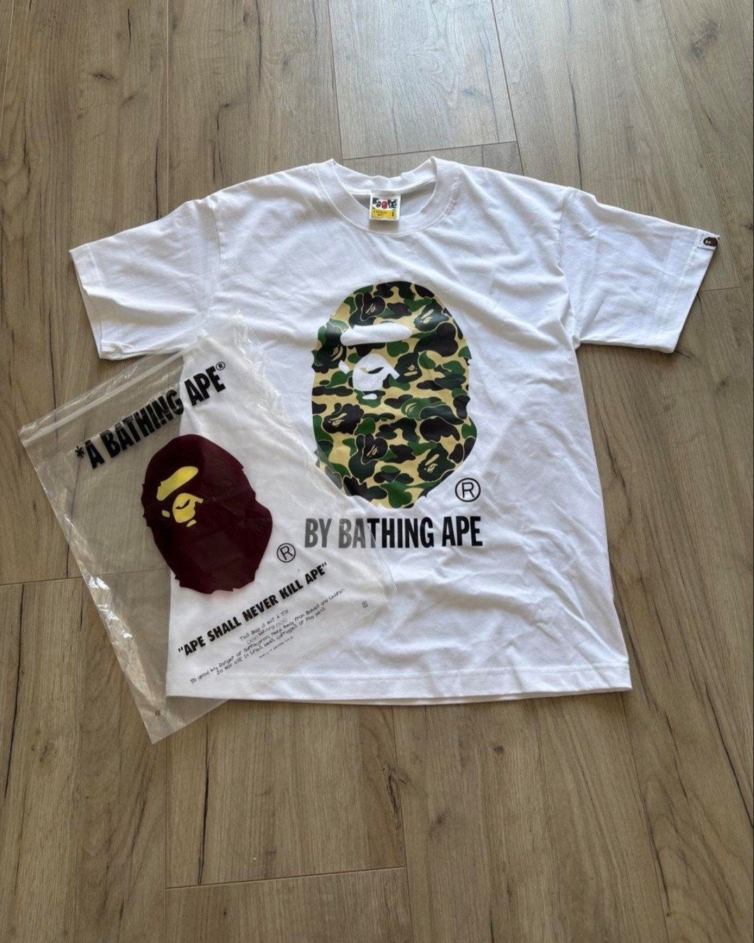 bape t-shirts, Kleding | Heren, T-shirts, Ophalen of Verzenden, Nieuw, Maat 56/58 (XL), Overige kleuren