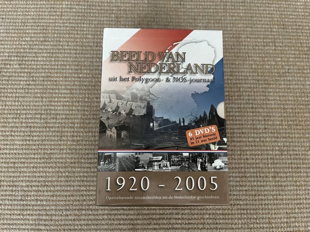 Beeld van Nederland | uit het journaal 1920 - 2005 | 6 DVD's, Cd's en Dvd's, Alle leeftijden, Ophalen of Verzenden, Gebruikt, Politiek of Geschiedenis