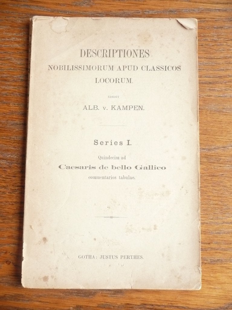 Descriptiones nobilissimorum apud classicos locorum (1878-89, Ophalen of Verzenden