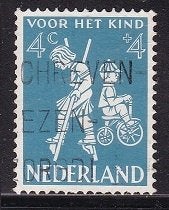 4778 - Nederland nvph 715 gestempeld , Kinderzegel , Steltlo, Verzenden, Na 1940, Gestempeld