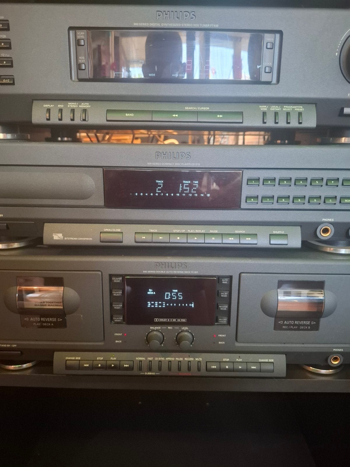 Philips Hifi set 900 serie, Ophalen