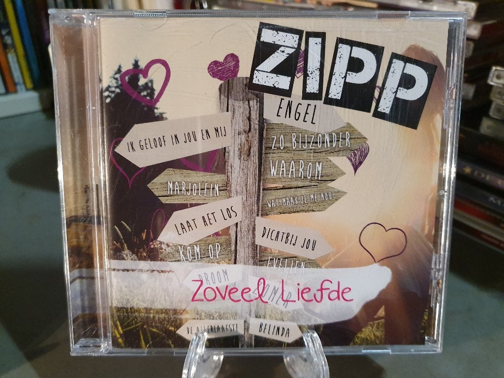 Zipp : zoveel liefde cd., Ophalen of Verzenden