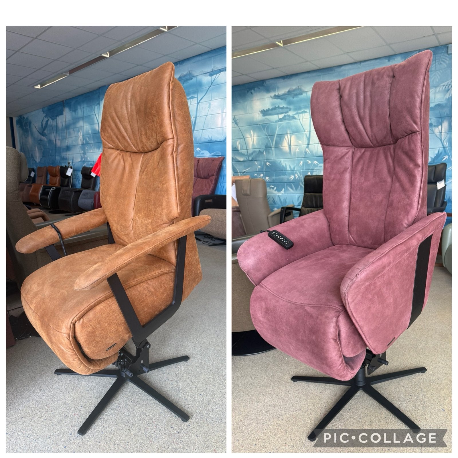 Meubelzorg sta op relax stoel relaxfauteuil nog 2 kleuren, Ophalen of Verzenden, Zo goed als nieuw, Gratis bezorging