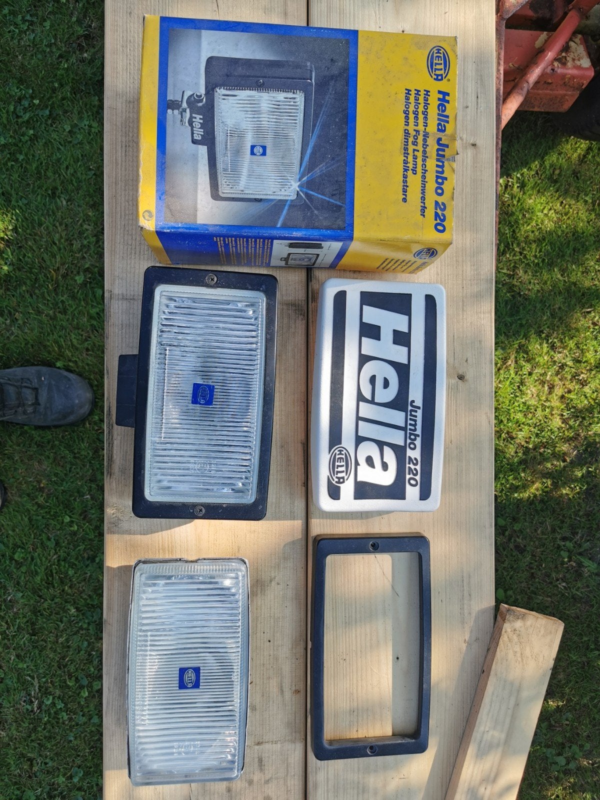 Hella Jumbo 220 Halogeen Mistlampen, Auto-onderdelen, Verlichting, Ophalen of Verzenden