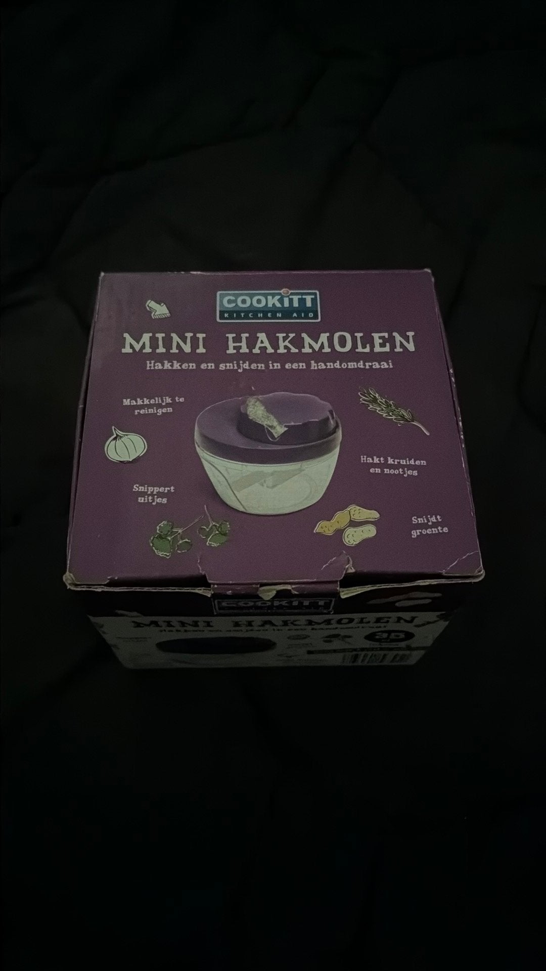 Mini hakmolen, Paars, Nieuw, Ophalen of Verzenden, Snijmachine