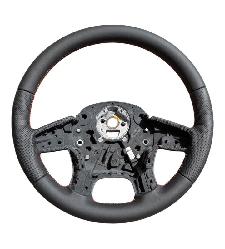 DAF XF 106 STEERING WHEEL RECONDITIONED  / WITH RED STITCHIN, -, -, Besturing, -