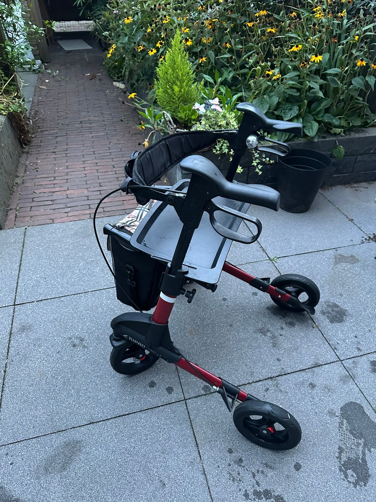 Topro Troja 2G Rollator – Maat S dienblad en band, Diversen, Ophalen, Lichtgewicht, Zo goed als nieuw