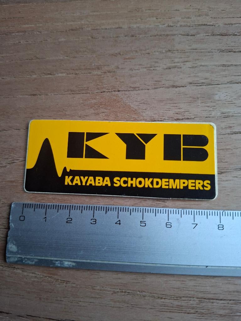 Sticker kayaba schokbrekers, Ophalen of Verzenden, Zo goed als nieuw, Merk