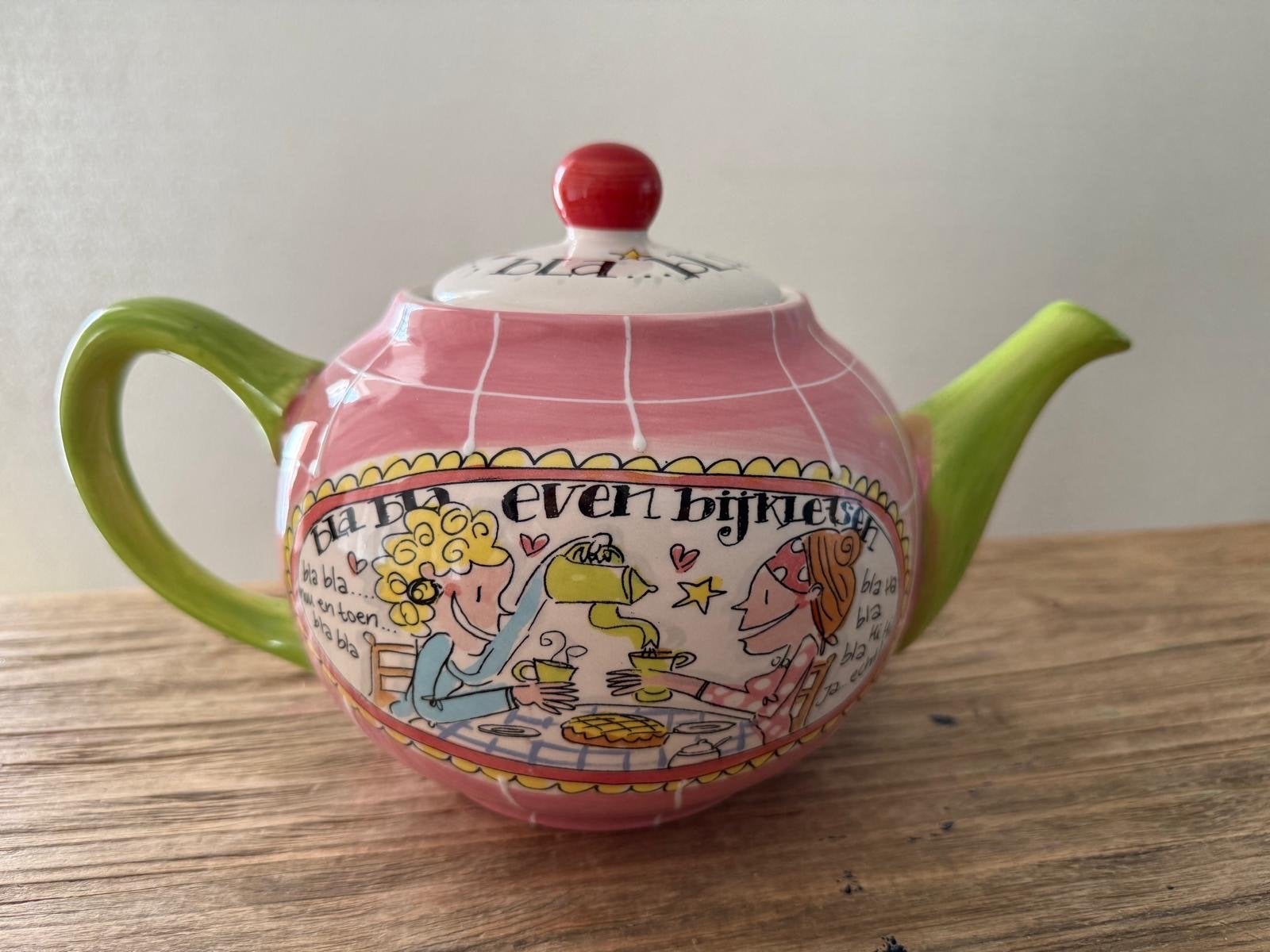 Blond Amsterdam Theepot en kannen (gebruikt), Ophalen, Gebruikt, Keramiek, Theepot