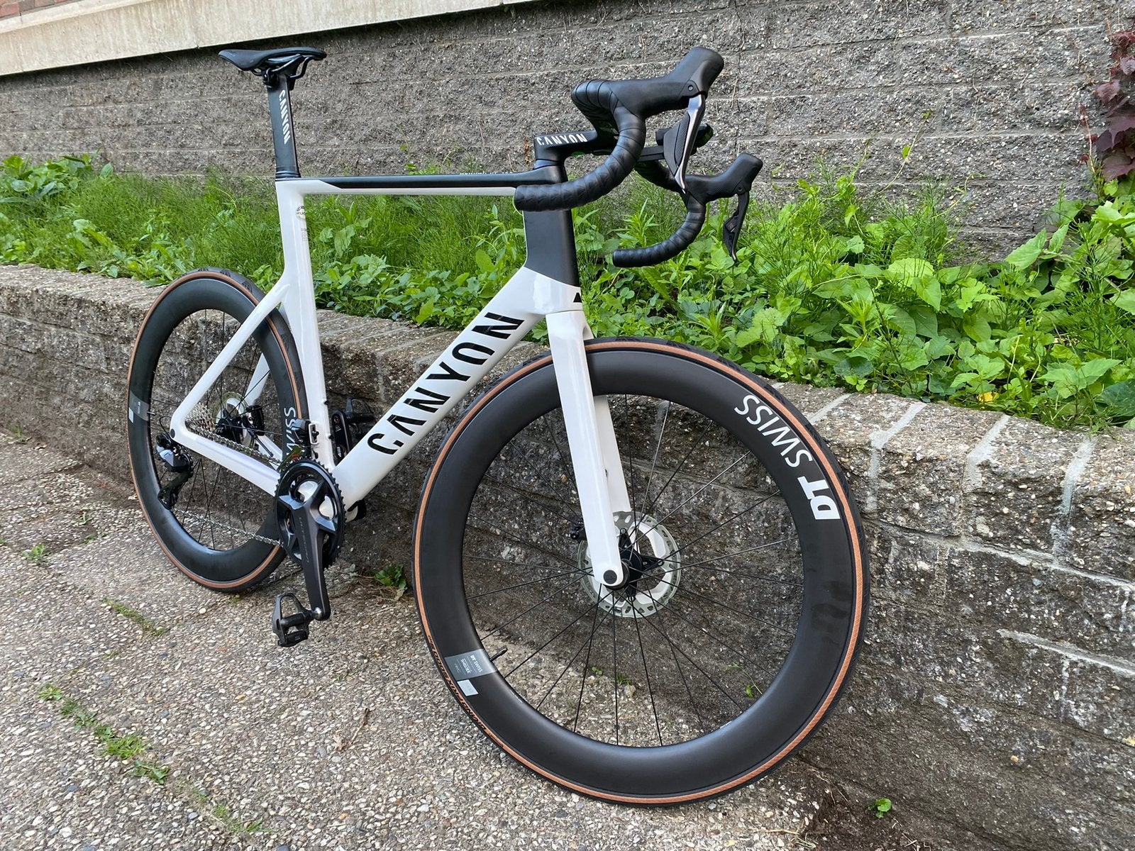 Canyon Aeroad CF SLX Pro White 2XL, Fietsen en Brommers, Fietsen | Racefietsen, Zo goed als nieuw, Overige merken, Meer dan 20 versnellingen